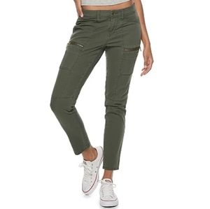 UNIONBAY Utility Moto Juniors Green Pants